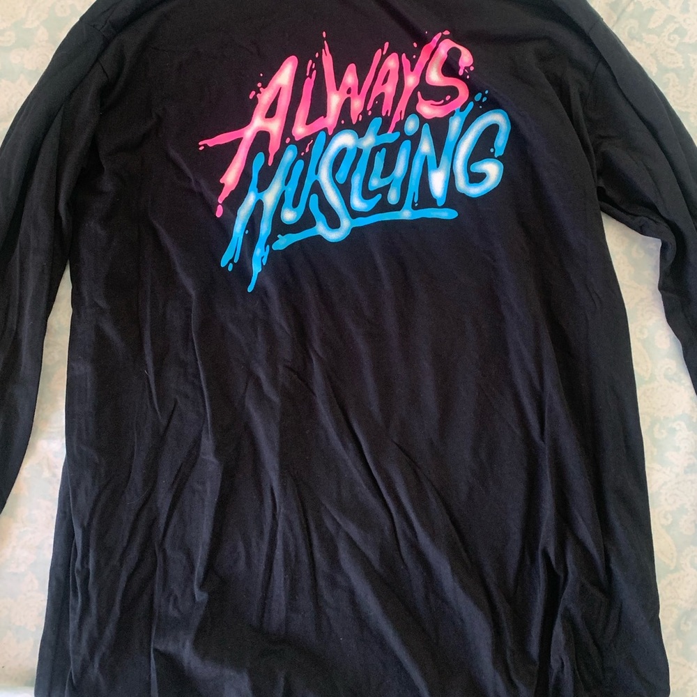 “Always hustling” fashion nova long-sleeve shirt